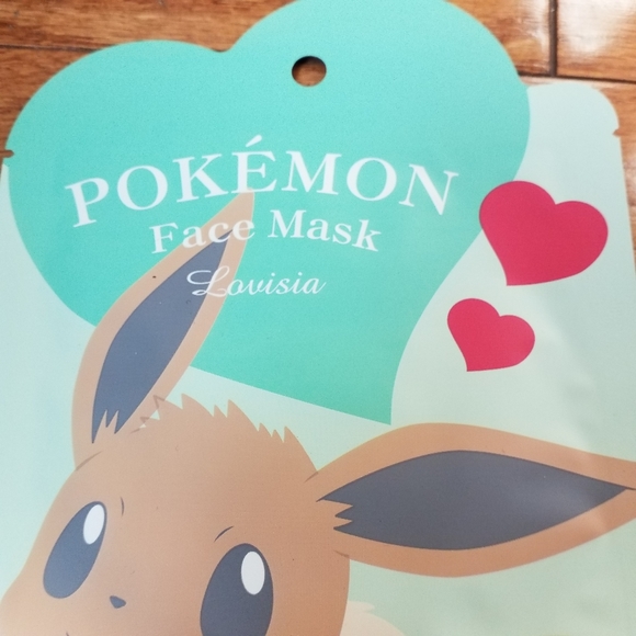 Eievui Pokemon Sheet Face Mask - Picture 5 of 8
